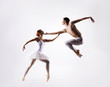 © Acronym - Couple of sporty ballet dancers in a classic performance