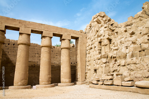 Naklejka na drzwi Africa, Egypt, Luxor, Karnak temple