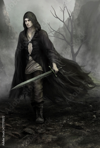 Fantasy Swordsman Buy This Stock Illustration And Explore