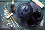 Fototapeta  - Asian tea set
