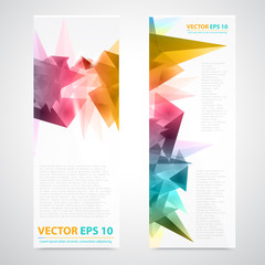 Wall Mural - Flyer template header design.