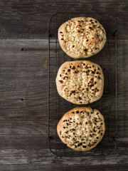 Wall Mural - rustic italian onion bread