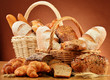 © monticellllo - Wicker basket with variety of baking products