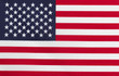 Flag of United States of America for remembering independence, labor, presidents or memorial day holidays 