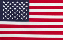 Flag Of United States Of America For Remembering Independence, Labor, Presidents Or Memorial Day Holidays 