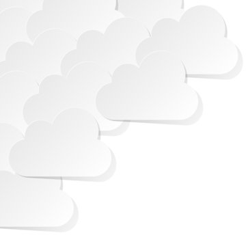Cloud Computing Clouds white