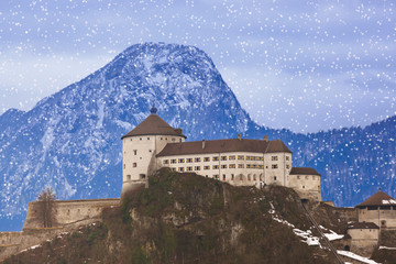 Fototapete - Castle Kufstein in Austria