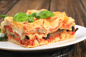 Canvas Print - Tasty lasagna