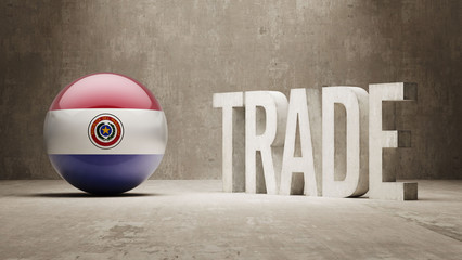 Wall Mural - Paraguay. Trade Concept.