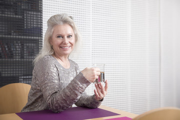 woman and tea