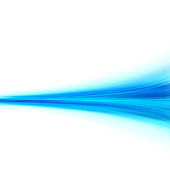 Wall Mural - blue abstract stripe border background