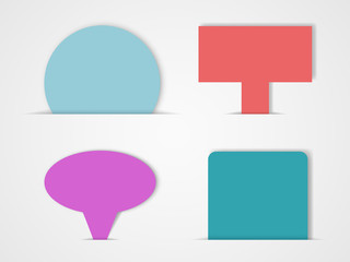 Poster - Ribbon Text Box Set 3