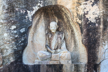 Wall Mural - SAKONNAKORN THAILAND - NOVEMBER 28: The famaus monk names 