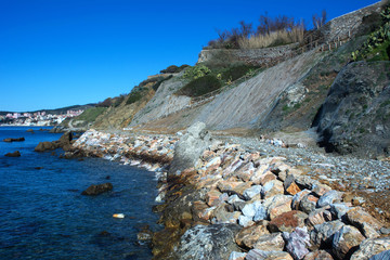 Canvas Print - Piombino - Scogliera