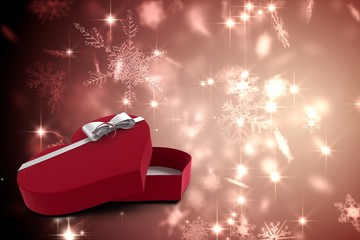 Poster - Red candy box with red ribbon