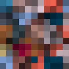 Wall Mural - abstract background in pixel style