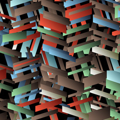 Wall Mural - abstract geometric vector background