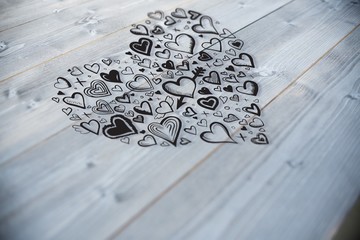 Poster - Composite image of heart