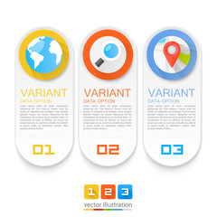 Wall Mural - infographics search locations