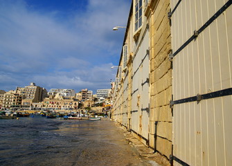 Wall Mural - Spinola Bay, St Julian's ,  destination in Maltese Islands.