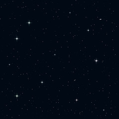 Wall Mural - seamless night sky