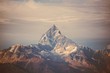 Leinwandbild Motiv instagram filter Himalaya mountains