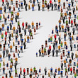 © hobbitfoot - Large group of people in letter Z form