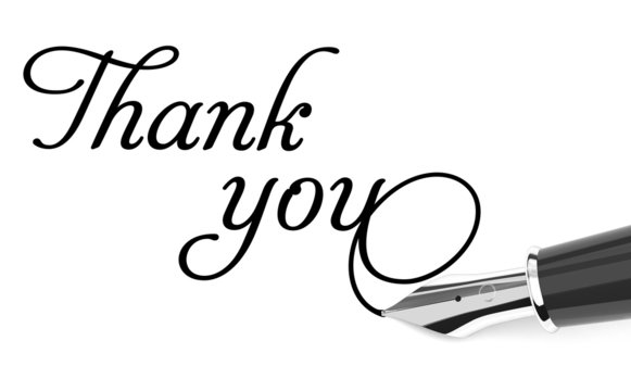 Thank you card