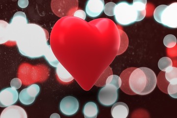 Aufkleber - Composite image of red heart