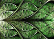 abstract plant background, fractal illustration