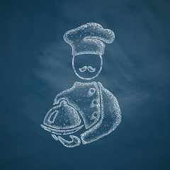 Wall Mural - cook icon