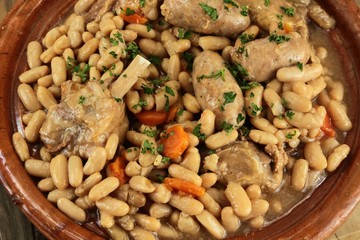 Sticker - cassoulet au confit de canard