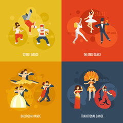 Wall Mural - Dance Flat Set