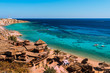 canvas print picture - Red Sea coastline  in  Sharm El Sheikh,  Egypt, Sinai