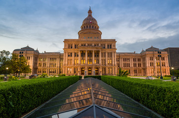 Fototapete - Texas State Capitol Building in Austin, TX.