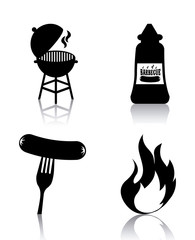 Sticker - grill menu