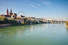 City Of Basel In Switzerland