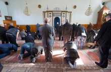 Praying In Mosque