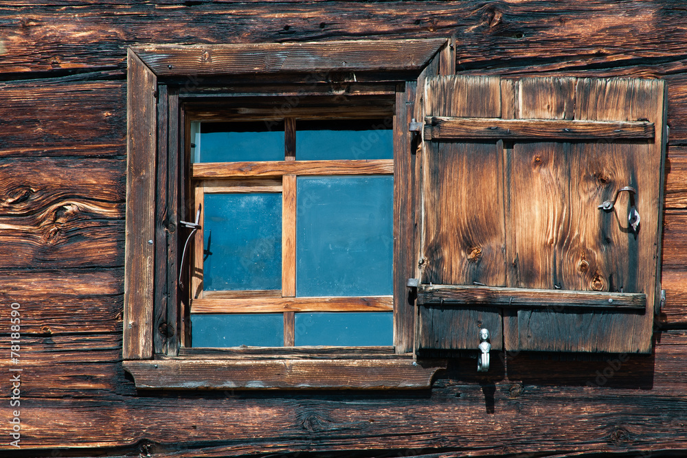 Chalet Suisse Ancien En Bois - Vintage Années 60, Dans Son Jus, Fabrication Suisse