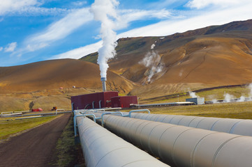 Geothermal plant