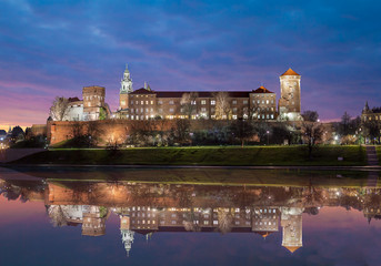 Fototapete - Wawel Royal Castle, Krakow