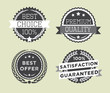 © fischers - Set of vintage retro premium quality badges and labels