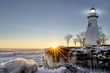 Marblehead Lighthouse Winter Sunrise