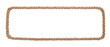 © Timmary - Rope border isolated on white background