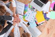 © lenets_tan - Business team with hands together - teamwork concepts