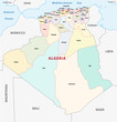 algeria administrative map