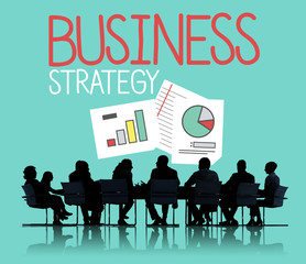 Sticker - Business Strategy Marketing Planning Corporate Concept