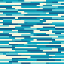 A Blue Retro Geometric Style Vector Background