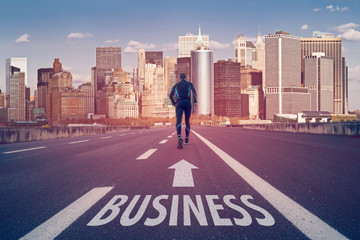 Poster - run to business
