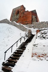 Wall Mural - Gediminas Hill is a part of Vilnius Castle Complex